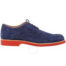 Tod's Men's Classic Suede Lace Up Formal Shoes in Galaxy XXM0WP00C20RE0U820