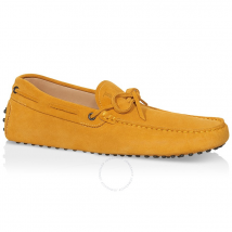 Tod's Men's Dark Honey Leather Moccasins XXM0GW05470RE0G402