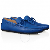 Tod's Men's Tyrrhenian Blue Leather Moccasins XXM0VH00050BUKU405