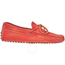 Tod's Men's Ruby Leather Moccasins XXM0GW05470KONR402