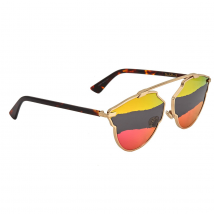 Dior orange grey pink mirror Aviator Ladies Sunglasses DIORSOREALA 0J5G/5A 59
