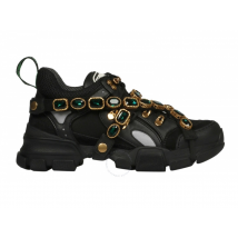 Gucci Flashtrek Sneaker with Removable Crystals 1 537153 GGZ50 1078