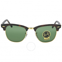 Ray Ban Clubmaster Tortoise 49 mm Sunglasses RB3016-W0366-49 RB3016 W0366 49-21