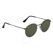Ray Ban Round Gunmetal Sunglasses RB3447 029 50