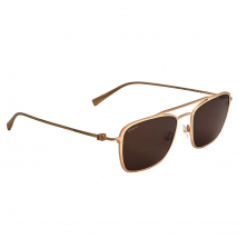 Salvatore Ferragamo Brown Square Men's Sunglasses SF500S 719 54