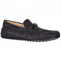 Tod's Men's Blue Leather Moccasins XXM0VH0O760VEKU801