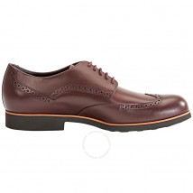 Tod's Men's  Semi-Glossy Leather Shoes in Madeira XXM0XU00C10PLSR807