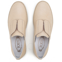 Tod's Men's Slip on Sneakers with Mettalic Effect in Light XXW0TV0J980BVMC217