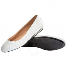 Tod's Womens Ballerina Flats in White/Chalk XXW0UK0K3717L7168I