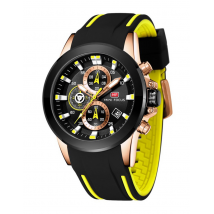 Đồng Hồ  MINI Focus MF0287G.02  Đeo Tay Dây Nhựa Thời Trang Cho Nam Color: Yellow  NEW