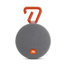 JBL Clip 2 Waterproof Portable Bluetooth Speaker (Gray)