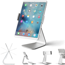 iPad Pro Tablet Holder Stand, Stouch 360° Rotatable Aluminum Alloy Desktop Holder Tablet Stand for Samsung Galaxy Tab Pro S iPad Pro 9.7" 12.9'' iPad Air Surface Pro 4 and other Tablet