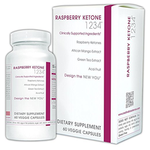 Giảm cân Creative Bioscience Raspberry Ketone 1234, 60 viên