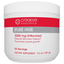 Creative Bioscience Pure HMB Supplement, 3.5 Ounce