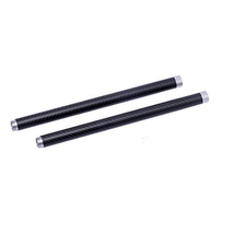 FeiYu 2 Pcs Feiyu Tech Carbon Fiber Extention Reach Pole Rod Tube for FY-G3 Ultra / FY-G4 Handheld Gimbal Steady Gopro hero 3 4