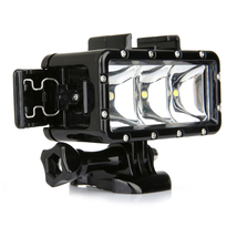 SHOOT Waterproof Diving Light High Power Dimmable LED Light Underwater Light for Gopro Hero 5/5S/4/4S/3+/3/2/SJCAM SJ4000/SJ5000/Xiaomi Yi with 1200mAh Built-in Rechargeable Battery Charging