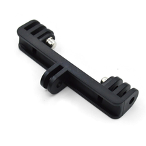 Nechkitter Dual Twin Mount Adapter for GoPro Hero 2 3 3+ 4 Compatible with housing handle monopod mount