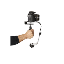 The OFFICIAL ROXANT PRO (Midnight Black Limited Edition With Low Profile Handle) video camera stabilizer for GoPro, Smartphone, Canon, Nikon or any camera up to 2.1 lbs.