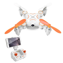 Rabing Mini Foldable RC Drone FPV VR Wifi RC Quadcopter Remote Control Drone with HD 720P Camera RC Helicopter