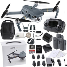 DJI Mavic Pro FLY MORE COMBO Collapsible Quadcopter Starters Bundle