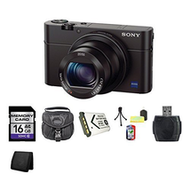 Sony Cyber-shot DSC-RX100M III Digital Camera DSCRX100M3 RX100M3 Bundle 1