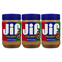 Jif Extra Crunchy Peanut Butter - 16 oz - 3 ct