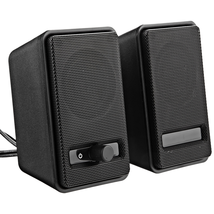 AmazonBasics USB Powered Computer Speakers (A100), 10-Pack