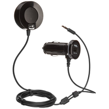 AmazonBasics Bluetooth Hands-Free Car Kit with 3.5mm Aux Jack