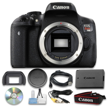 Canon EOS Rebel T6i Digital SLR (Body Only) - Wi-Fi Enabled International Version (No warranty)