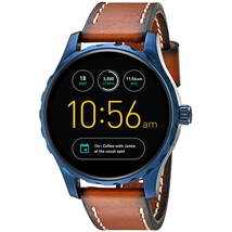 Fossil Q Marshal Gen 2 Touchscreen Brown Leather Smartwatch