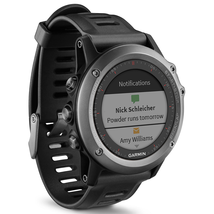 Garmin Fenix 3 GPS Fitness Watch Gray (Certified Refurbished)