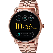 Fossil Q Wander Gen 2 Rose Gold-Tone Stainless Steel Touchscreen Smartwatch FTW2112