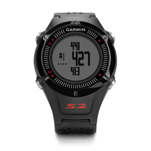 Garmin Approach S2 GPS Golf Watch with Worldwide Courses (Black)
