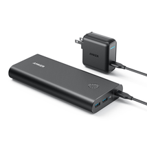 Anker PowerCore+ 26800 PD with 27W PD Portable Charger Bundle for Nintendo Switch & USB Type-C Laptops (e.g. 2016 MacBook) Power Delivery Support