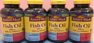 Dầu Cá Nature Made Fish Oil Omega 3 1200mg