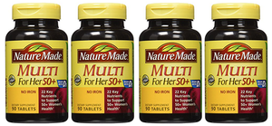 Vitamin Tổng Hợp Cho Nữ Nature Made Multi For Her 50+ 90 Viên