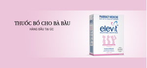 Elevit Của Úc Hộp 100 Viên - Vitamin Bà Bầu Dành Cho Phụ Nữ Trước, Trong Thời Kỳ Mang Thai Và Sau Khi Sinh