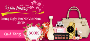 Quà Tặng 300K Nhập Dịp Mừng Ngày Phụ Nữ Việt Nam 20/10