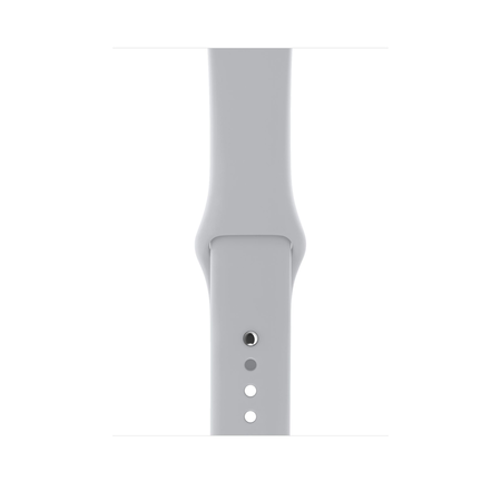 Apple Watch Series 3 - GPS - Silver Aluminum Case with Fog Sport Band - 42mm