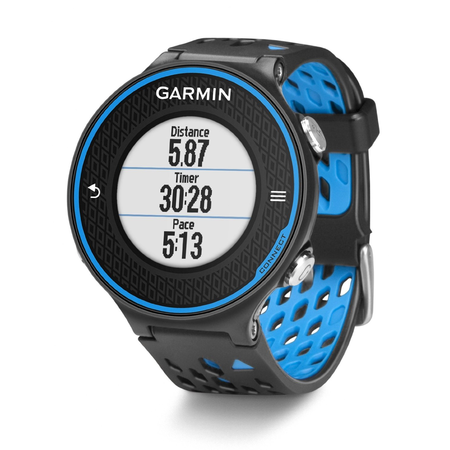 Garmin Forerunner 620 GPS Sport Fitness Running Watch - Black/blue (Certified Refurbished)