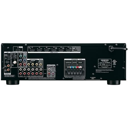 Onkyo TX-SR333 5.1-Channel Home Theater Receiver with Bluetooth