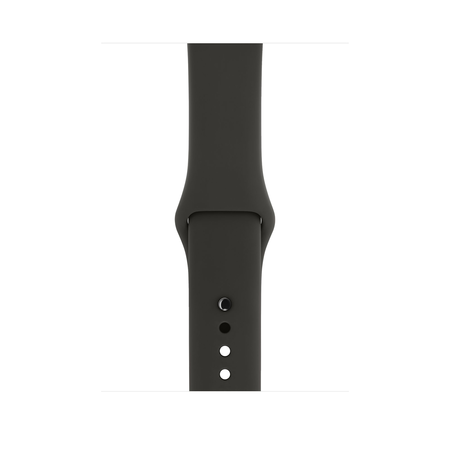 Apple Watch Series 3 - GPS - Space Gray Aluminum Case with Gray Sport Band - 42mm