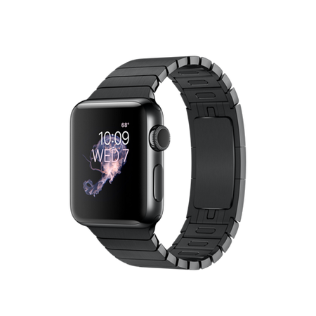 Đồng hồ Apple Watch Space Black Stainless Steel 38mm Series 2 - Link Bracelet