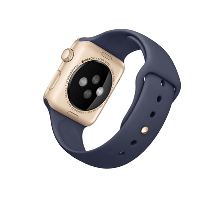 Apple Watch Series 2 42mm (Gold Aluminum Case, Midnight Blue Sport Band) MQ152LL/A