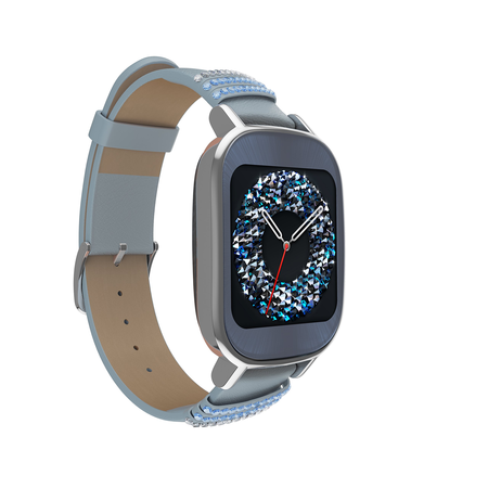 ASUS ZenWatch 2 Swarovski Special Edition 37mm Smart Watch with Quick Charge Battery, Swarovski Crystal Bracelet, 4GB Storage, 1.45-inch AMOLED TouchScreen, IP67 Water Resistant