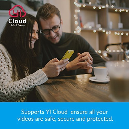 YI 1080p Home Camera, Indoor Wireless IP Security Surveillance System with Night Vision for Home / Office / Baby / Pet Monitor-Cloud Service Available