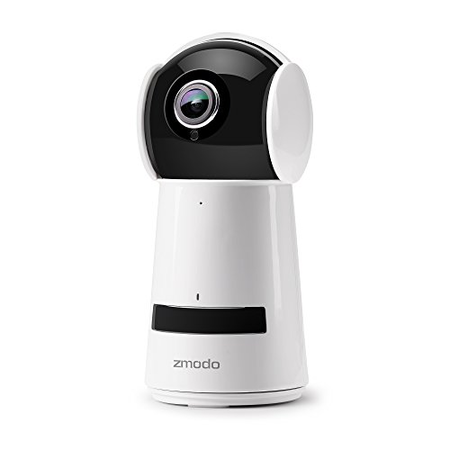 Zmodo Wireless 1080p PT Two-Way Audio Camera & 6-Month Cloud Storage - All Inclusive Bundle - Smart HD Outdoor WiFi IP Cameras with Night Vision