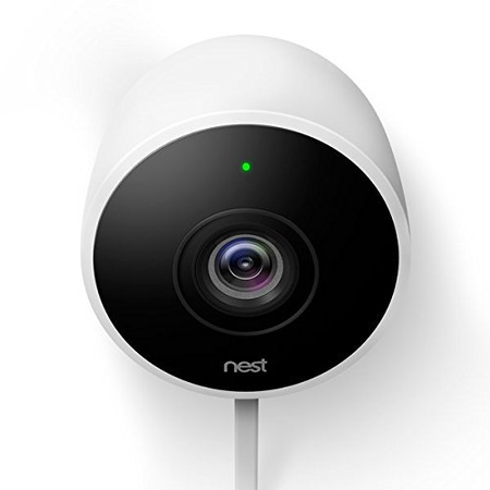 Nest Cam Outdoor Security Camera, Works with Amazon Alexa
