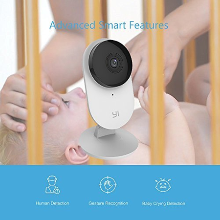 YI Home Camera 2, 1080p Full HD Wireless IP Security Surveillance System  - Cloud Service Available