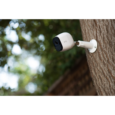 Arlo Pro by NETGEAR Security System with Siren – 2 Rechargeable Wire-Free HD Cameras with Audio, Indoor/Outdoor, Night Vision (VMS4230)
